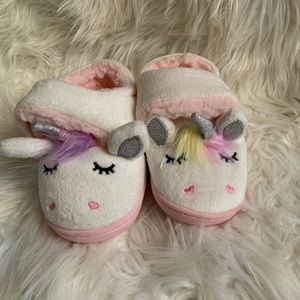 🦄Unicorn House Slippers🦄 size 9